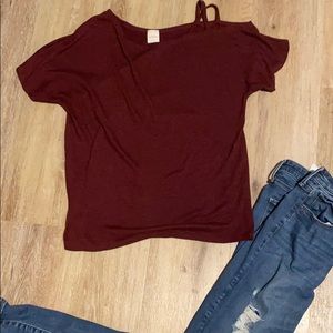 Light knit shirt from Kaileigh.